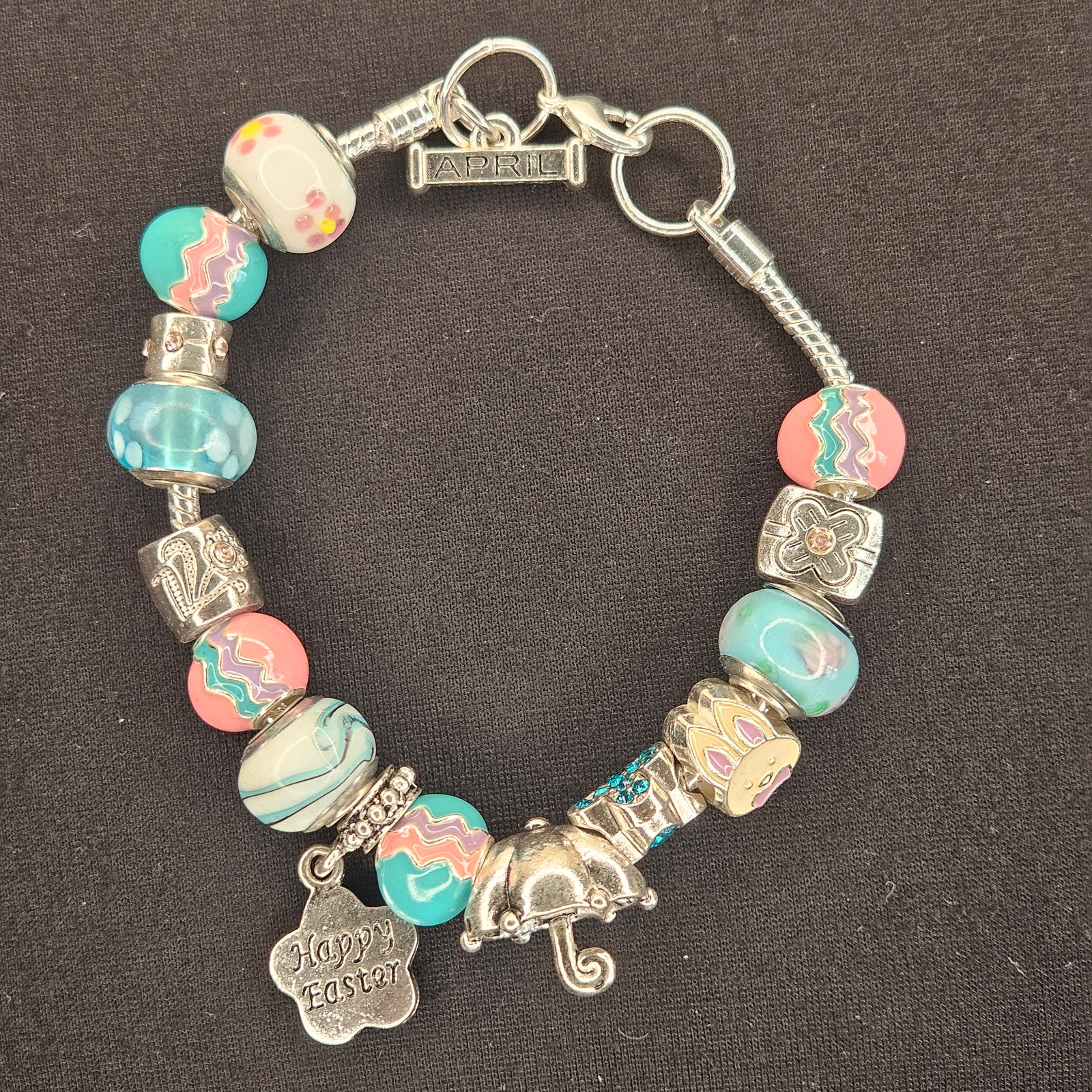 Willabee & Ward Month Of April Charm Bracelet